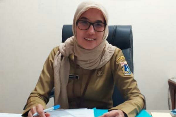 Kepala Suku Dinas (Kasudin) Pertamanan dan Hutan Kota Administrasi Jakarta Pusat, Mila Ananda .